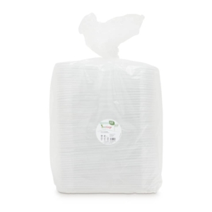 Coperchi in PET ecoCanny Take Away per vaschette Bianco 145x198x8 mm - ECO'COP23PET (conf.100)
