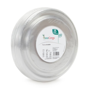 Coperchi per Ciotola ecoCanny Take Away ECO-205CA Bianco Ø205 mm - ECO'COP205CA (conf.25)