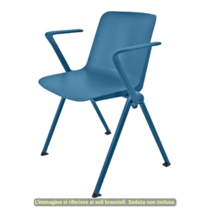 Coppia braccioli per linea Plus Unisit Carta da zucchero ACCBRPL2CZ