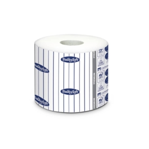 Carta igienica fascettata Premium 2 veli 190 strappi pura cellulosa - formato hotel Bulkysoft (conf.96 rotoli)