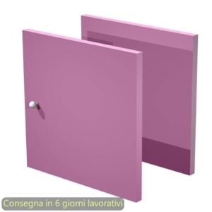 Coppia di antine con pomello per librerie Maxicolor 32,2x32,2 cm Artexport Viola - 2A MaxC/S