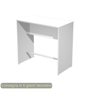 Tavolo Ristoro alto 110x70xh.105 cm 4 coperti Artexport Bianco 15094+92/3