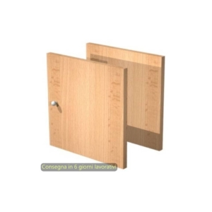Coppia di antine per libreria componibile Maxicolor - 32,2x32,2 cm Artexport Faggio - 2A MaxC/6