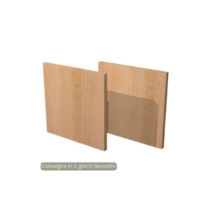 Coppia di dietri per libreria componibile Maxicolor - 32,2x32,1 cm Artexport Faggio - 2R MaxC/6