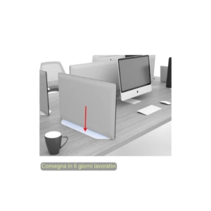 Base P.150 mm pannello trasversale L.80xh.29,5 cm Moody Artexport Bianco lucido - 3-BSAL0800-AM