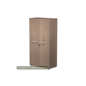 Armadio medio 82,8x43xh.158,2 cm con ante Flora Artexport Noce arabis 937-73/K