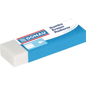 Gomma bianca fascettata singolarmente Donau 62x21x11 mm 7304001PL-09