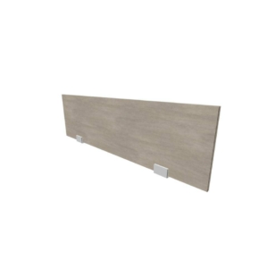 Pannello divisorio in melaminico cemento per bench 120xh.35 cm linea Practika Quadrifoglio - CODB120-CL