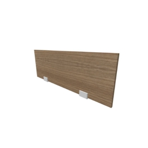 Pannello divisorio in melaminico Noce per bench 100xh.35 cm linea Practika Quadrifoglio - CODB100-NO