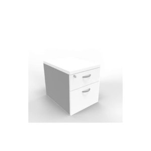 Cassettiera Bianca a 1 cassetto con classificatore 42x56xh.58 cm linea Practika Quadrifoglio - PKCACL01-BA-AA