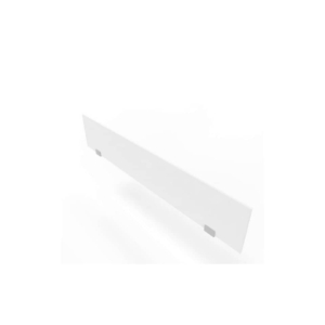Pannello divisorio in melaminico Bianco per bench 180xh.35 cm linea Practika Quadrifoglio - CODB180-BA
