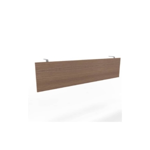 Pannello frontale in melaminico Noce canaletto 128,7xh.35,1 cm per scrivanie Practika Quadrifoglio COFRA180-NO