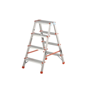 Sgabello doppio Stylo in alluminio Gierre 3 gradini + piano - 0.44xh.0.83 m BA220