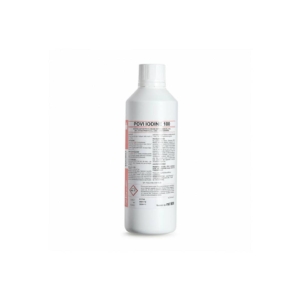 Soluzione acquosa pronta all'uso Povi Iodine 100 a base di Iodopovidone 10% PVS 500 ml - JOD006