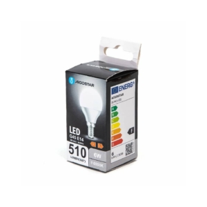 Lampadina LED G45 E14 6W - 510 lumen Aigostar luce fredda B10105MQR