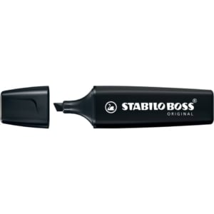 Evidenziatore Stabilo Boss Original - colore nero - 70/46