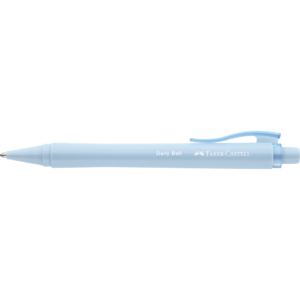 Penna a sfera a scatto Faber-Castell Daily Ball XB inchiostro Blu - colore fusto Blu cielo - 140689 (conf.10)