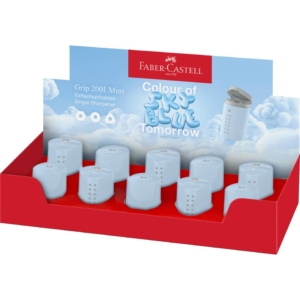 Temperamatite Faber-Castell grip mini - colore Blu cielo 183774 (conf.10)
