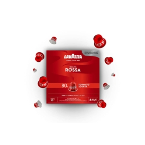 Caffè in capsule compatibili Nespresso C&G Lavazza Qualità Rossa - 7019 (conf.80)