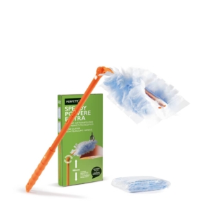 Piumino Perfetto Speedy polvere manico allungabile + 2 ricambi 12841