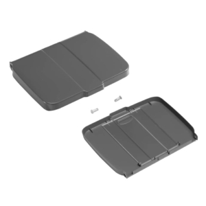 Coperchio per portasacco Grigio con tabella portanote TTS 120 litri S070326