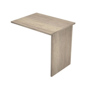 Allungo scrivania gamba pannello in melaminico in tinta 80x60xH.72 cm Presto rovere canadese - ALL-PR-J