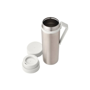 Borraccia termica Brabantia Make & Take in acciaio inox - capacità 0,5 litri - light grey - 228667