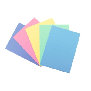 Cartelline a 3 lembi Blasetti Cartex 25x33,5 cm con righe stampate - 200g/m² - Colori Assortiti - 617 (conf.25)