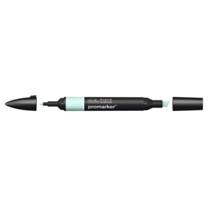 Pennarelli Winsor&Newton Promarker doppia punta fine-larga - verde pastello G829 - 0203274