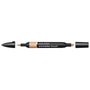 Pennarelli Winsor&Newton Promarker Brush doppia punta scalpello-pennello - cinnamon O427 - 0204199
