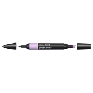 Pennarello Winsor&Newton Promarker doppia punta fine-scalpello 2,5-0,5mm - orchid - 0203364