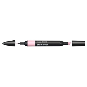Pennarello Winsor&Newton Promarker doppia punta fine-scalpello 2,5-0,5mm - baby pink - 0203212