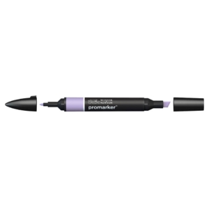 Pennarello Winsor&Newton Promarker doppia punta fine-scalpello 2,5-0,5mm - lilac - 0203226