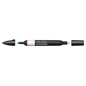 Pennarello Winsor&Newton Promarker doppia punta fine-scalpello 2,5-0,5mm - pale pink - 0203220