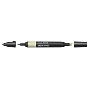 Pennarello Winsor&Newton Promarker doppia punta fine-scalpello 2,5-0,5mm - khaki - 0203219