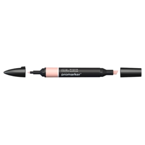 Pennarelli Winsor&Newton Promarker doppia punta fine-larga - rosa pastello R738 - 0203233
