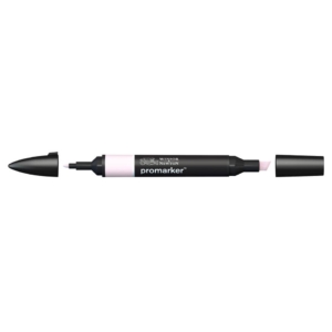 Pennarello Winsor&Newton Promarker doppia punta fine-scalpello 2,5-0,5mm - pale blossom - 0203014