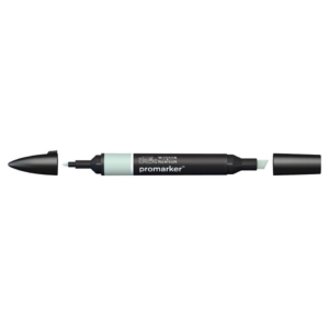 Pennarelli Winsor&Newton Promarker doppia punta fine-larga - pebble blue C217 - 0203005