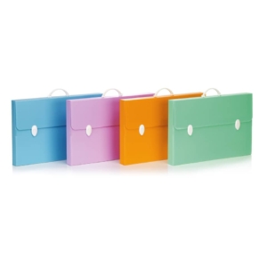 Valigette in PPL Favorit Every Line Pastel Colori Assortiti 36,5x56,5x5 cm - 100501081 (conf.6)