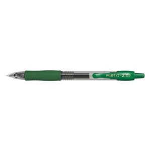Penna gel a scatto Pilot G-2 0,7 mm verde chiaro - 001394
