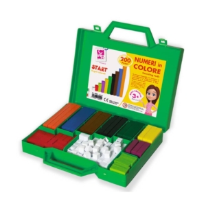 Valigetta regoli colorati CWR 10 misure e 10 colori - 10222 (conf.200 regoli)