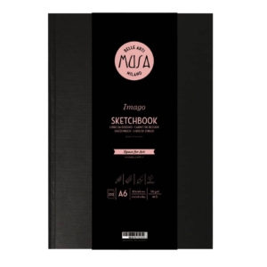 Libro da disegno Imago Musa - sketchbook - 200 pagine 105g/m² formato A6 MU124496