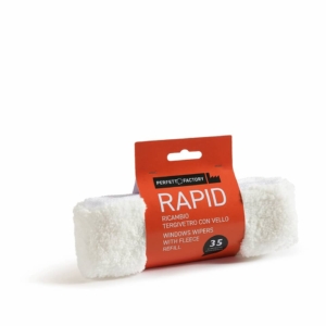 Ricambio tergivetro con vello Perfetto ''Rapid'' 35 cm 26651