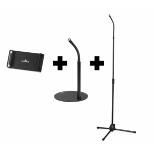 Supporto per tablet e smartphone Durable Twist Combi regolabile Nero combi 8943-01