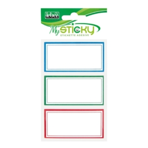 Etichette adesive Scuola Niji con bordo - A4092 (conf. da 18 etichette)