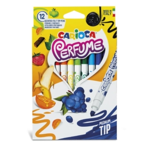 Pennarelli doppia punta Carioca Perfume Colori Assortiti - 42672 (conf.12)