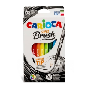 Pennarelli Super-Brush Carioca Colori Assortiti - 42937 (conf.10)