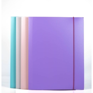 Cartelline a 3 lembi Fellowes ViceVersa A4 25,5 x 35,5 cm - Colori Assortiti - 100041254 (conf.4)