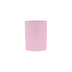 Portapenne rotondo in PP Donau Ø 7,5 x H.9,5 cm - 100% riciclabile - viola pastello - 3132101PL-23