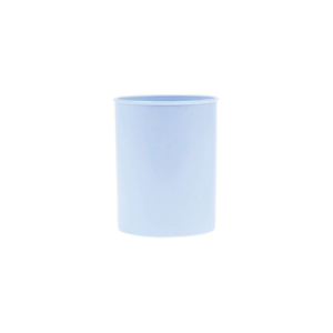 Portapenne rotondo in PP Donau Ø 7,5 x H.9,5 cm - 100% riciclabile - blu pastello - 3132101PL-17